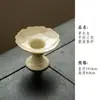 Quemador de incienso de orquídea pintado a mano en cerámica con soporte alto, porta incienso estilo chino, decoración para mesa de té en casa, quemador de aromaterapia estilo Zen