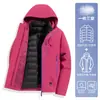 Chamarra 3 en 1 Woodpecker para Mujer 2026 Nueva Resistente al Viento para Exteriores País de la Nieve del Noreste Chaqueta de Esquí Antideslizante
