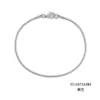 Pulsera de cadena de serpiente redonda simple japonesa y coreana acero inoxidable chapado en oro cuerda para la mano joyería de moda para hombres y mujeres pulsera fina venta al por mayor