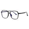 2543 Espejo Plano Gafas Ultraligeras para Mujer Estilo Campus Puro Estudiante Marco Grande Anti-Luz Azul Montura de Gafas Venta al por Mayor
