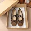 Zapatos de Mujer Estilo Ballet Retro de Hada 2026 con Lazo, Zapatos de Tacón Bajo Suave, Punta Cuadrada, Adecuados para Faldas
