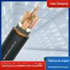 Cabo Dedicado para Inversor Zr-Bpyjvp Personalizado de Fábrica 3 + 1 Condutores 185mm Armazenamento e Venda de Cabos