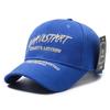 Gorra de béisbol de pareja de estilo coreano, gorra con visera ajustable y circunferencia de cabeza grande, gorra de béisbol bordada transpirable, gorra para el sol con parte superior rígida lavada
