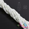 Suministro directo de fábrica de Pujiang cuentas para jarrones 6 * 14 mm Accesorios para joyería DIY Accesorios para zapatos Porcelana simple Jade