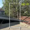Nova Tela de Ferro Estilo Casamento Moldura Retangular Moldura de Fundo para Decoração de Palco de Casamento Moldura Quadrada Geométrica Moldura em Arco Portão de Flores