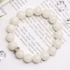 Pulsera Bodhi Blanca Pura Ecológica Original Seca Natural Abrasiva Envuelta Alrededor del Dedo Suave Pulsera Bodhi Guardián de los Doce Zodíacos para Hombres y Mujeres
