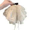 ¡Corre, Ciervo Blanco! Pinza para el pelo con lazo de encaje bordado del mismo estilo, con un toque de alta gama, pinza de tiburón, accesorio para el pelo para mujer