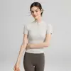 Pantalones de Yoga Adelgazantes para Deporte de Verano Ropa de Fitness Pilates Yoga Transpirable Espalda Bonita Camiseta Deportiva de Fitness para Mujer Liquidación