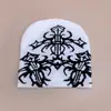 Nuevo patrón gorro de punto estilo europeo y americano de nicho para hombres y mujeres cálido personalidad hip-hop rap gorro pullover para exteriores venta al por mayor