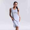 Pijama Nuevo para Mujer 2025 Comercio Exterior Pijama Camisola de Rayón con Encaje de Color Sólido para Mujer Venta al por Mayor Transfronteriza