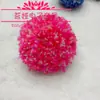 Bolas de Lã de Caxemira, Bolas de Caxemira Coloridas Mescladas, Bolas de Pelúcia de Caxemira de Cor Contrastante de 4cm, Bolas de Lã de Novo Estilo