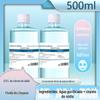Solução de limpeza salina lisa do cuidado de limpeza da pele 500ml do tratamento de limpeza 500ml da pele do curativo líquido fisiológico