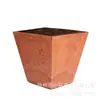 Maceta Cuadrada Estilo Nórdico Madera Vintage Patrón de Piedra Diámetro Grande Maceta Planta en Maceta Planta Verde Plantación de Árboles Sala de Estar Plástico Piso