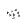 Clips de Hebilla de Hierro de 6-40 mm, Clips para Cordón, Materiales y Accesorios para Joyería Hecha a Mano DIY a la Venta