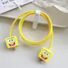 Cubierta Protectora para Cable de Datos para Cargador Apple de 20W, Dibujos Animados, a Prueba de Roturas para Cable de Carga de Teléfono Móvil