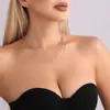 Colar de Franjas Multicamadas Estilo Novo Francês Corrente de Gola Minimalista Personalizada da Moda Nicho Luxo Leve Gargantilha Spice