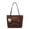 Bolso Cruzado Casual de Gran Capacidad para Mujer 2025 Nuevo Retro para Viajes Diarios Bolso de Axila Bolso Tote para el Trabajo Diario