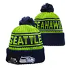 2026 Nuevo Gorro de Punto con Pompón de Color Mixto al por Mayor, Gorro de Lana de Equipo de Rugby, Jacquard de Doble Cara, Estilo Retro Artístico