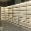 Armário Combinado Comercial para Cigarros e Bebidas Supermercado Loja de Conveniência Lanches Especiais Exibidor de Chá Prateleira Exibidor de Múltiplos Níveis Madeira Maciça