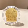 Pegatinas Doradas Puras 999 para Teléfono, Nuevo Modelo de Pegatinas Doradas para Teléfono, Pegatinas Doradas de Princesa Por Favor Hazte Rico, Regalos al por Mayor Modelo Nuevo del Año de la Oveja