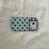 Funda transparente de lunares para pantalla completa adecuada para el teléfono Apple 17Promax ins16Promax/15PM modelo de mujer