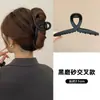 Nuevo y Elegante Pinza para el Cabello Grande Negra de Tiburón 2026 para Mujer con un Toque de Alta Gama, Accesorio para el Cabello para la Parte Trasera de la Cabeza