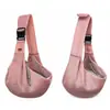 Bolsa de transporte para gatos, design transversal, respirável, ajustável, adequada para gatos e cães de pequeno e médio porte, ideal para passeios ao ar livre, bolsa de transporte estilosa para cães