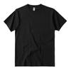 Camiseta de Algodão 200g Ombro Direito Manga Curta Masculina e Feminina Verão 2025 Cor Lisa Solta Camiseta Básica Masculina Top