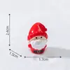 Nuevo producto transfronterizo: Figura de Papá Noel, un lindo y pequeño globo de nieve para decoraciones navideñas, accesorios decorativos DIY y pequeños adornos navideños