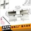 Conector de Tubo Quadrado Peiqing 25X25 clipe de tubo de aço inoxidável montagem mesa e cadeira Conector de Tubo de Aço prateleira de aço quadrado fixo