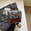 Mochila Jeans Vintage Bolsa Feminina 2025 Nova Moda Mochila Escolar Estudante Bolsa de Ombro Simples