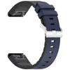 Xuanyin es Adecuado para Correa de Silicona y Cuero Garmin Fenix7/8 Correa de Cuero Instinct3 20/22/26mm