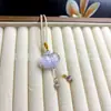 Nuevo Colgante de Piedra Ojo de Gato Estilo Chino Estrella y Luna Colgante de Pata de Gato Joyería de Piedras Preciosas Transfronteriza Collar