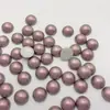 Pérolas artificiais de ABS resistentes ao desgaste não descascam redondas meio chatas de fundo não porosas adesivo para nail art pérola semicírculo ponta vendido por quilo