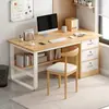 Mesa de Computador Staff Simples Moderna Estação de Trabalho para Funcionário Mesa Combinada Mesa de Escritório Casa Mesa Simples Mesa de Escritório