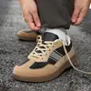 Zapatos de Entrenamiento Alemanes de Cuero de Invierno y Otoño de Ancho Ancho para Hombre Zapatos Deportivos Casuales de Venta Caliente Transfronteriza Zapatos Versátiles de Talla Grande con Puntera Ancha Zapatos Descalzos