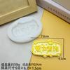 Molde de Silicone de Personagem de Desenho Animado Personagem da Sorte Paz e Alegria Joias DIY Cola Decorativa Fofa e Interessante Decoração