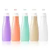Frasco de Shampoo de Aminoácidos de Leite de Cabra 500ml Frasco de Gel de Banho para Apertar Frasco Vazio de Plástico Frasco de Refil Frasco de Cuidados
