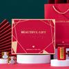 Caixa de Presente Vermelha Atacado, Tampa Céu e Terra, Caixa de Presente Hot Stamping, Caixa de Embalagem de Presente Festiva, Estoque Pronto do Fabricante