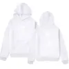 Sudadera con capucha de diseño de marca de moda con estampado de letras y cabeza de lobo es simple y versátil