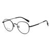 Gafas de titanio puro con diseño mate de dos colores, gafas de moda de Shenzhen de alta calidad con montura completa, gafas disponibles para hombres y mujeres