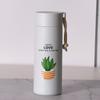 Taza de agua creativa, taza de agua de vidrio suculenta de celebridades de Internet, taza de vidrio portátil, regalo de empresa, taza con logotipo imprimible
