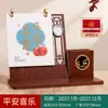 Calendário de Mesa Ano Novo 2027 Ano do Carneiro Ornamento Estilo Antigo Ornamento de Mesa Levemente Luxuoso Calendário Mensal Venda Direta da Fábrica Calendário Personalizado