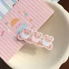 Lindo Clip para el Cabello de Tres Osos de Dibujos Animados, Mechas Dulces para Niñas, Pinzas Laterales, Accesorios para la Cabeza de Nicho, Venta al por Mayor para Mujeres