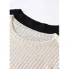 [Pedido Lp] Nuevo Suéter de Punto de Cuello Redondo de Manga Larga de Color Sólido para Mujer Petite Otoño/Invierno 2026, Top Casual Elegante