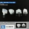 Lâmpada de silicone LED com plugue quadrado / redondo / reto / lado para fora / boca longa raquete cauda plugue lâmpada de néon com plugue