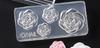 Accesorios para Arte de Uñas Molde de Silicona para Uñas DIY Hecho a Mano Popular Flor de Cinco Pétalos Flor Blanca Pequeña Rosa Crisantemo Ins Estilo Caliente