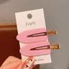 Novo acessório de cabelo fofo estilo japonês, presilha de cabelo acrílica sem costura, grampo de cabelo para cabeleireiro e maquiagem, presilha lateral para franja, presilha jacaré, enfeite de cabelo