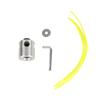 En stock cortacésped cabeza de hierba desbrozadora accesorios span diagonal mochila cortacésped de cuatro tiempos columna de aluminio cabeza de hierba