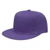 Chapéu de Aba Reta com Design Color-Blocking e Cor Sólida, Boné de Baseball com Proteção Solar, Chapéu Hip-Hop Tendência com Personalidade Street Dance, Bordado de Logo e Impressão por Transferência de Calor, Disponível para Dropshipping